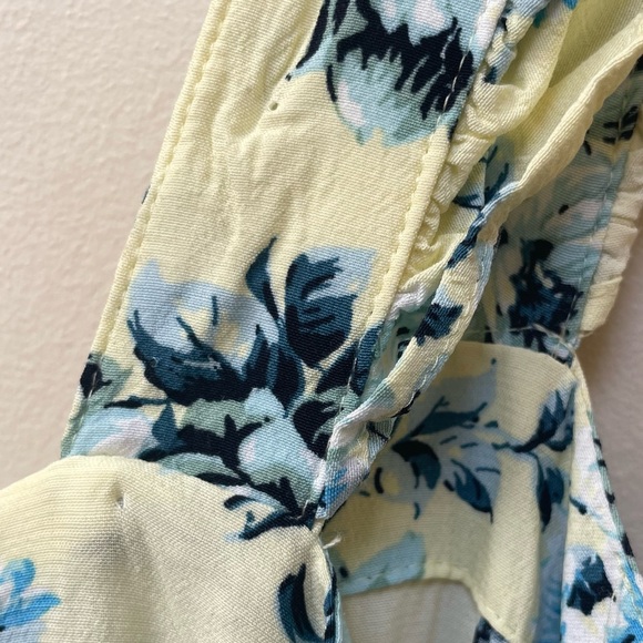 Loft Women’s Plus Floral Ruffle Strap Midi Dress 14 - Picture 9 of 9